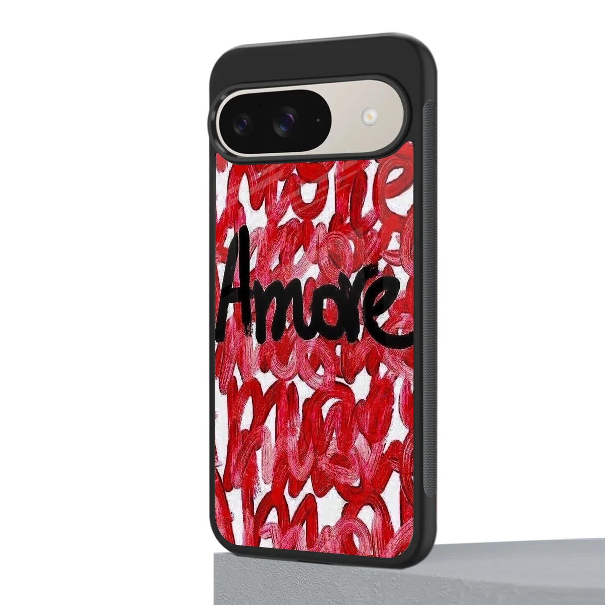 Amore google pixel 9 mobile cover | shockproof glass phone case
