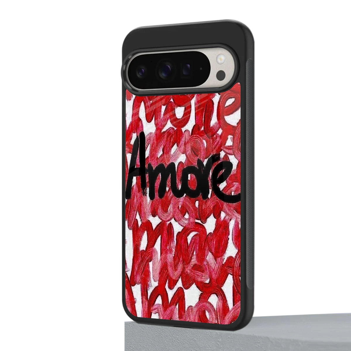Amore google pixel 9 pro mobile cover | shockproof glass phone case