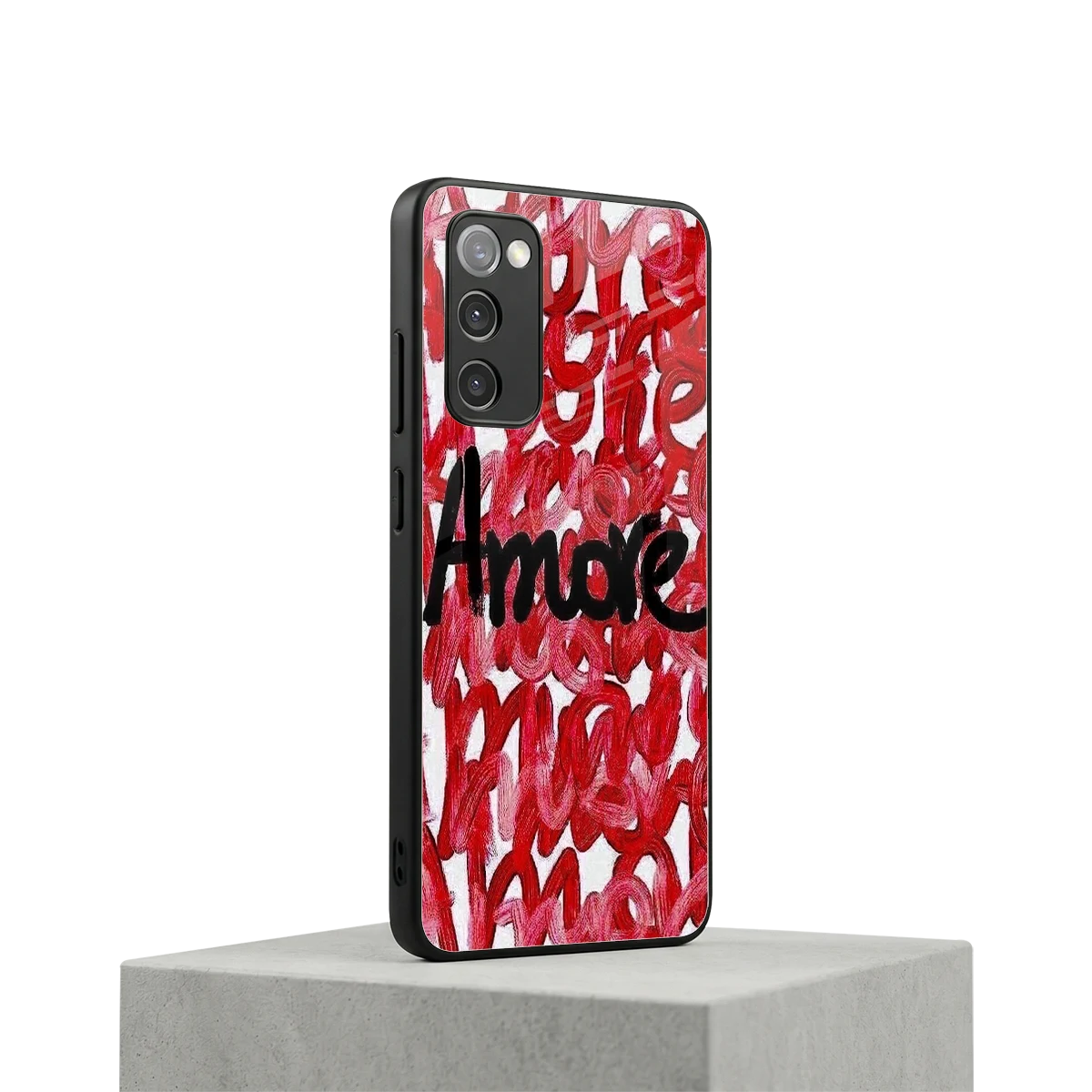 Amore samsung galaxy s20 fe mobile cover | shockproof glass phone case
