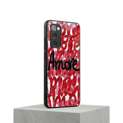 Amore samsung galaxy s20 fe mobile cover | shockproof glass phone case