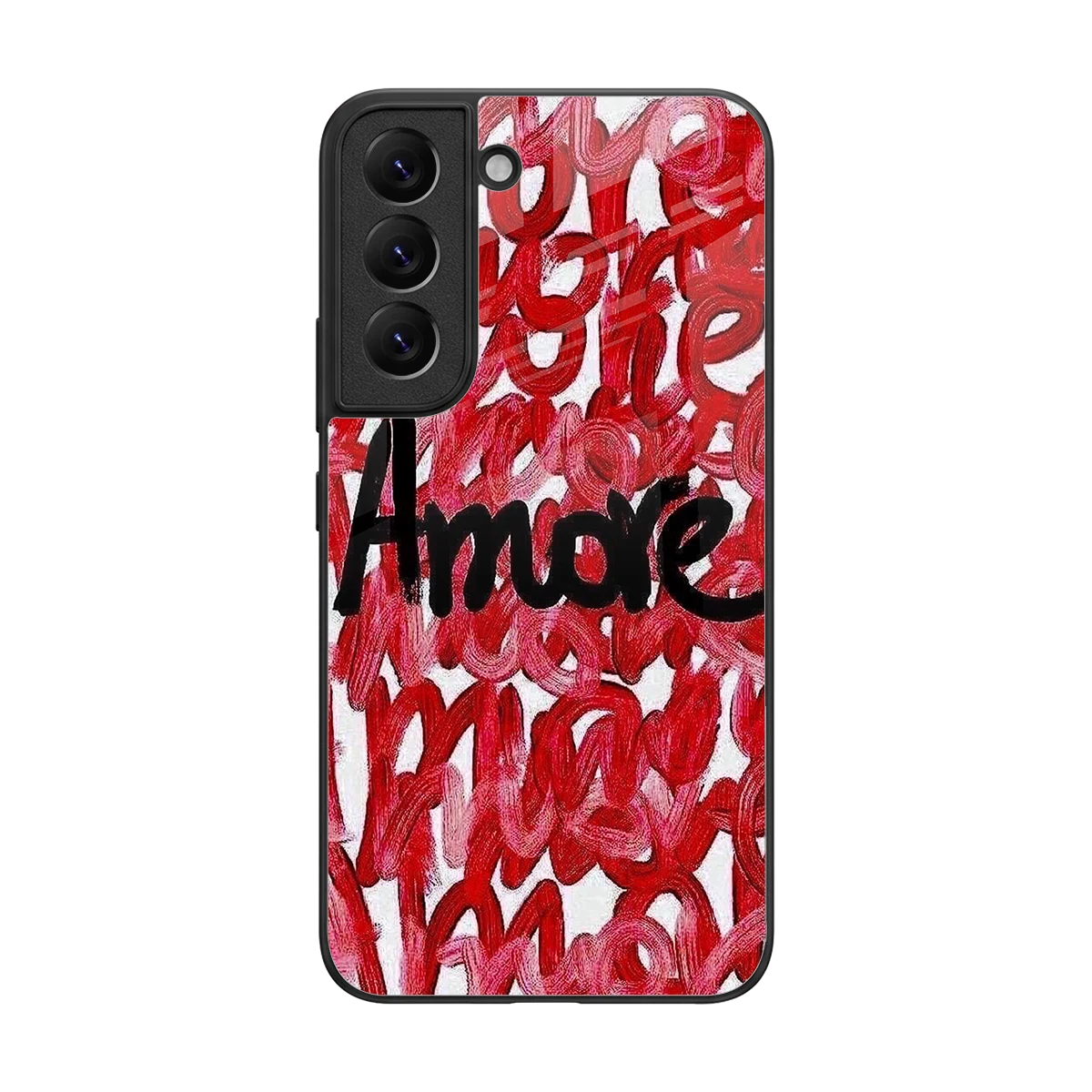 Amore back phone cover | glass case for samsung galaxy s22