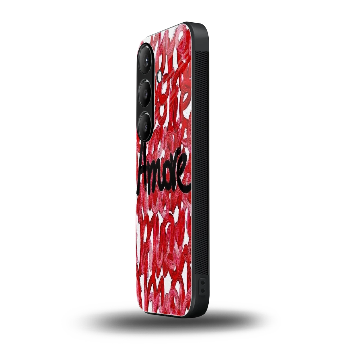 Amore samsung galaxy s24 mobile cover | shockproof glass phone case