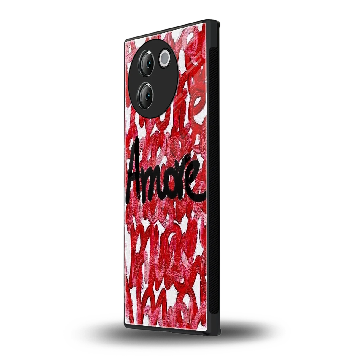 Amore vivo v30e mobile cover | shockproof glass phone case