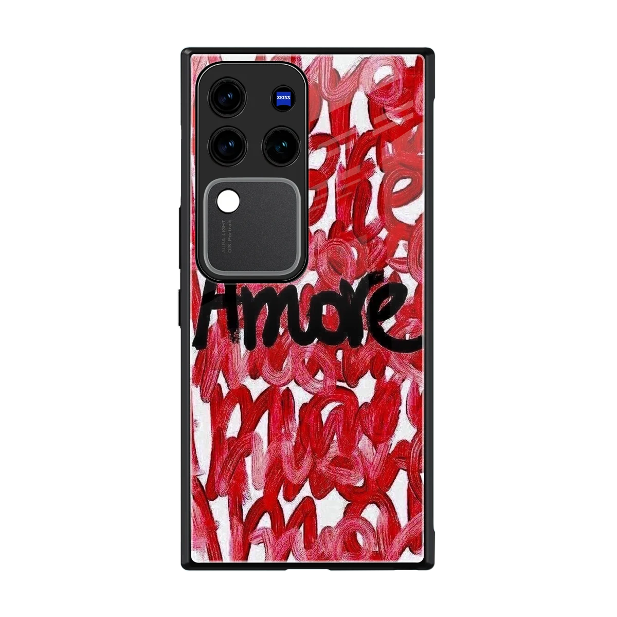 Amore back phone cover | glass case forvivo v30 pro