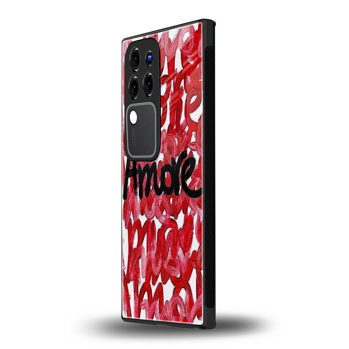 Amorevivo v30 pro mobile cover | shockproof glass phone case