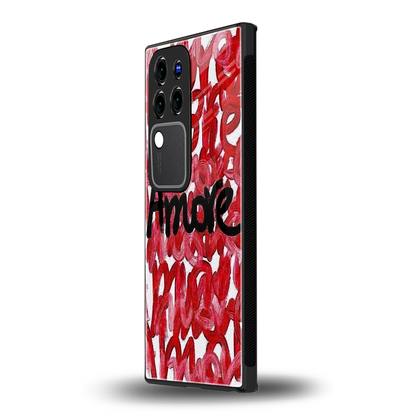 Amorevivo v30 pro mobile cover | shockproof glass phone case