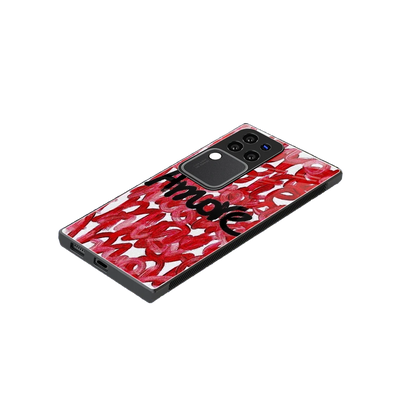 Amore stylish phone case forvivo v30 pro | glossy glass and slim fit