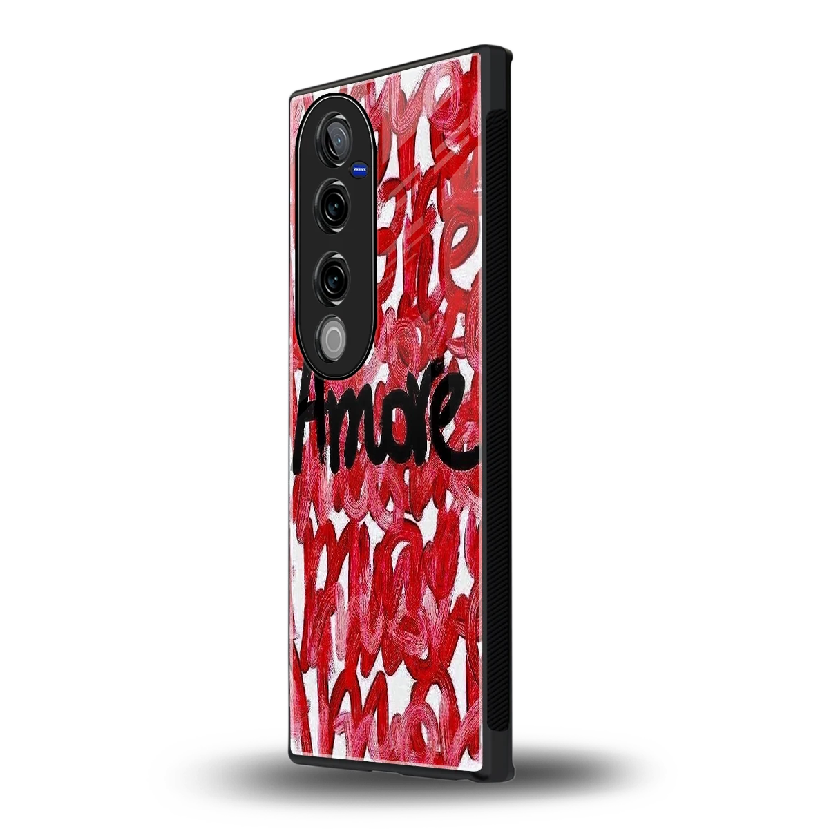 Amore vivo v40 pro mobile cover | shockproof glass phone case