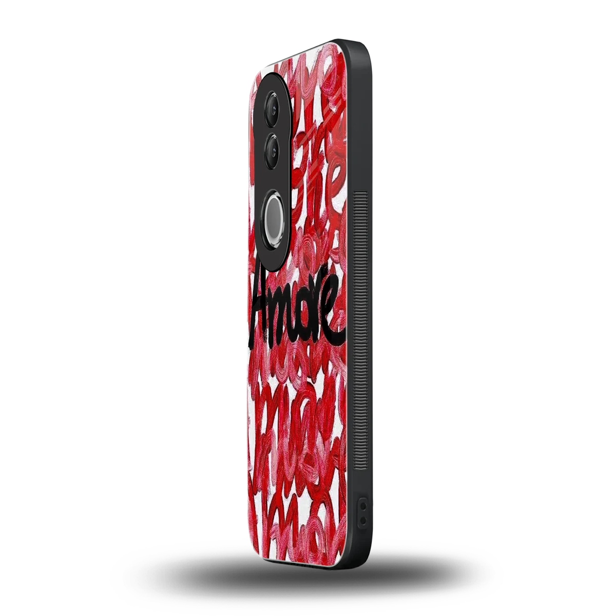 Amore vivo v50 mobile cover | shockproof glass phone case