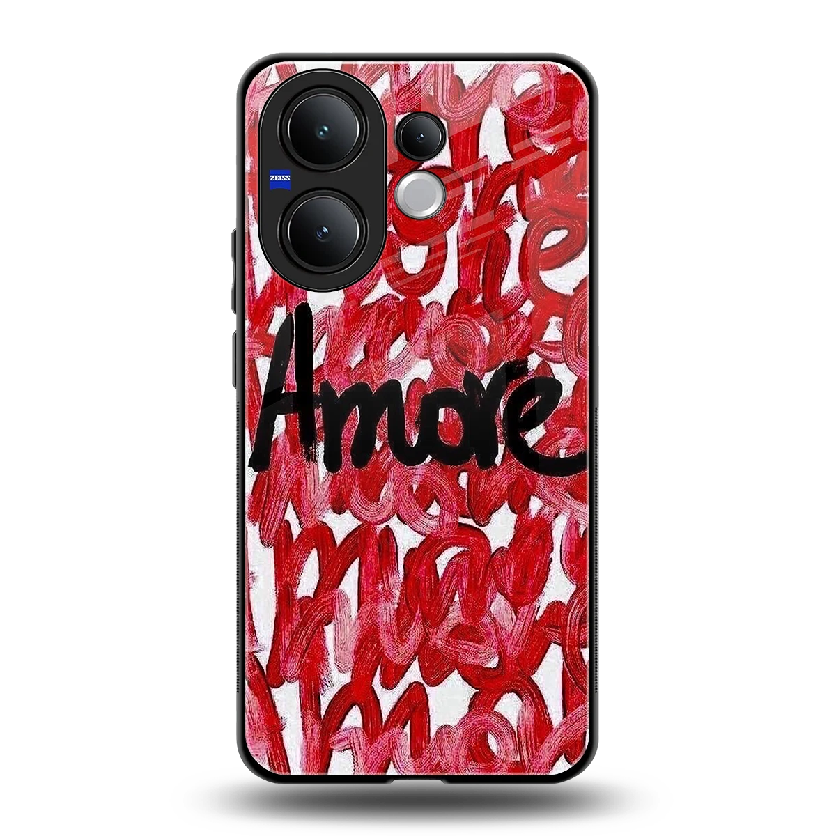 Amore back phone cover | glass case for vivo v60