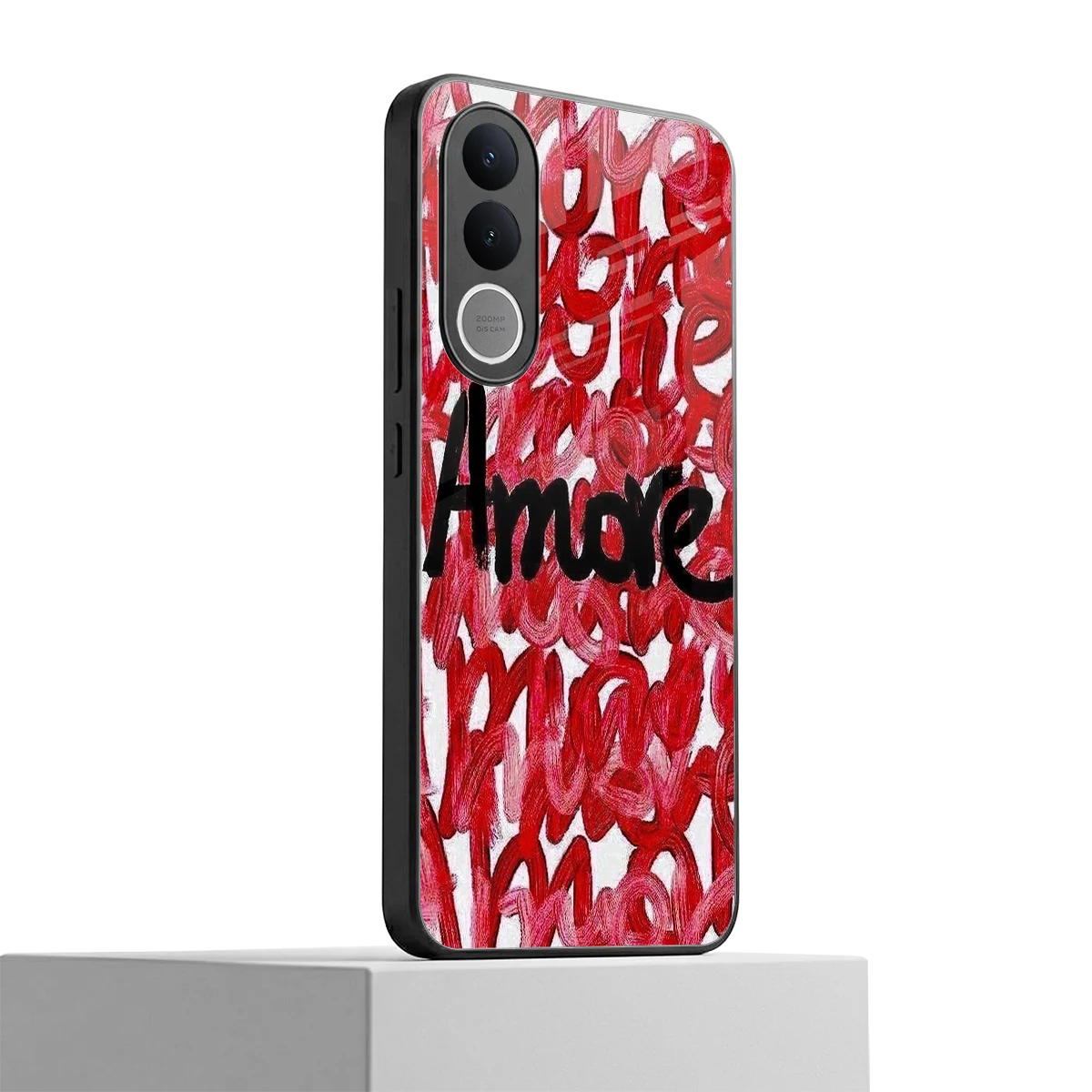 Amore vivo v70 fe mobile cover | shockproof glass phone case