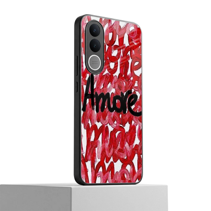 Amore vivo v70 fe mobile cover | shockproof glass phone case