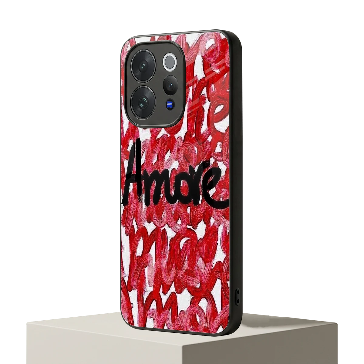 Amore vivo v70 mobile cover | shockproof glass phone case