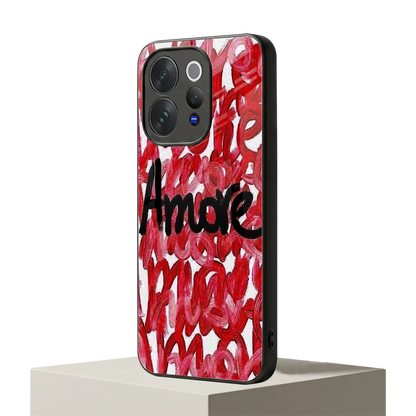 Amore vivo v70 mobile cover | shockproof glass phone case