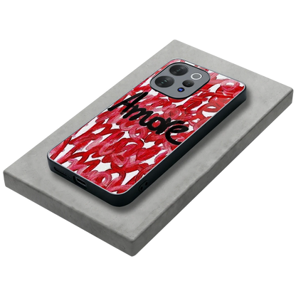 Amore stylish phone case for vivo v70 | glossy glass and slim fit