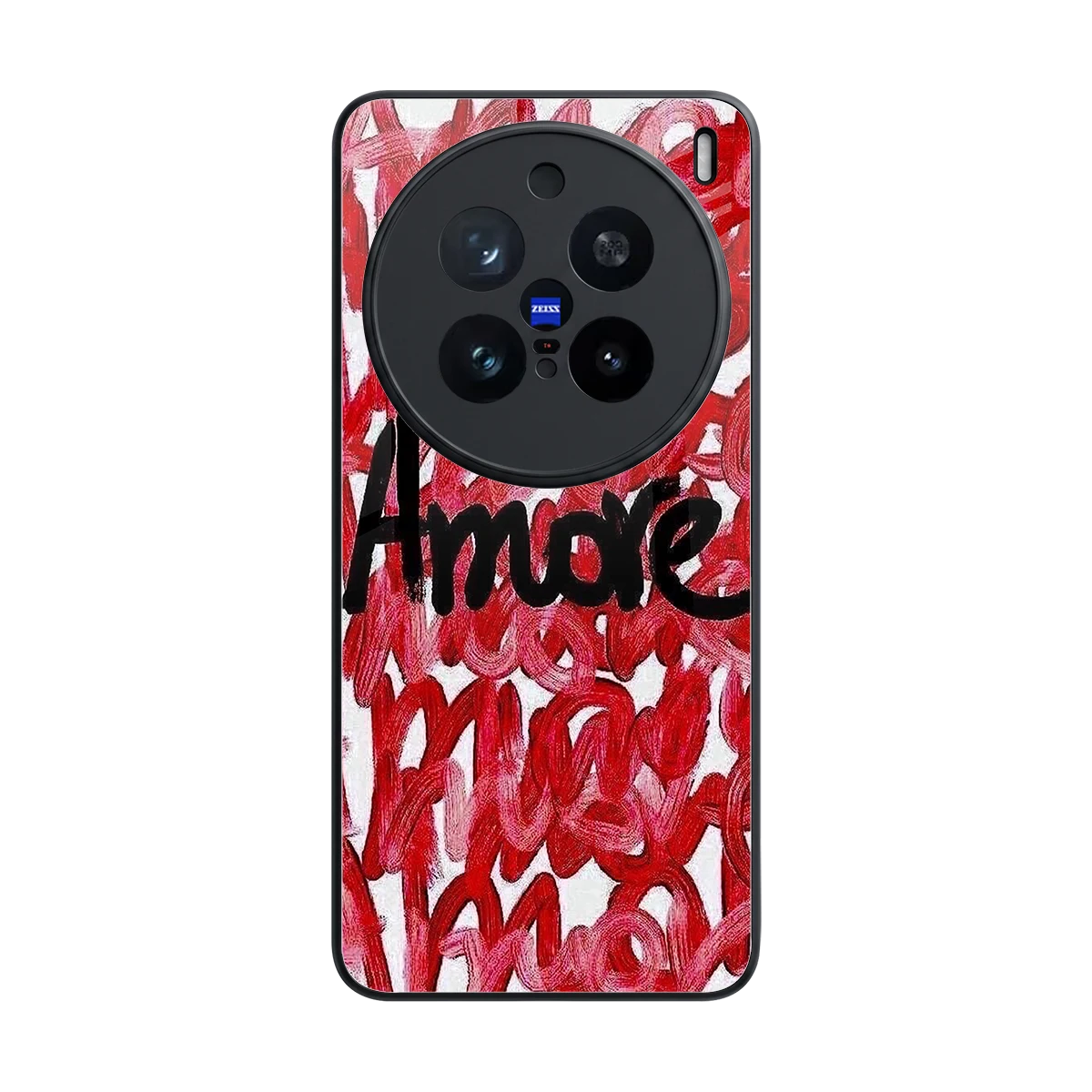 Amore back phone cover | glass case for vivo x200 pro