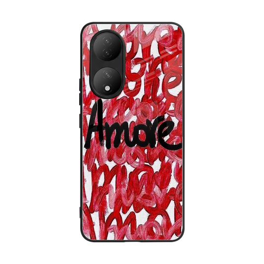 Amore back phone cover | glass case for Vivo-y100