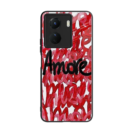 Amore back phone cover | glass case for vivo y16