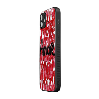 Amore iphone 11 mobile cover | shockproof glass phone case