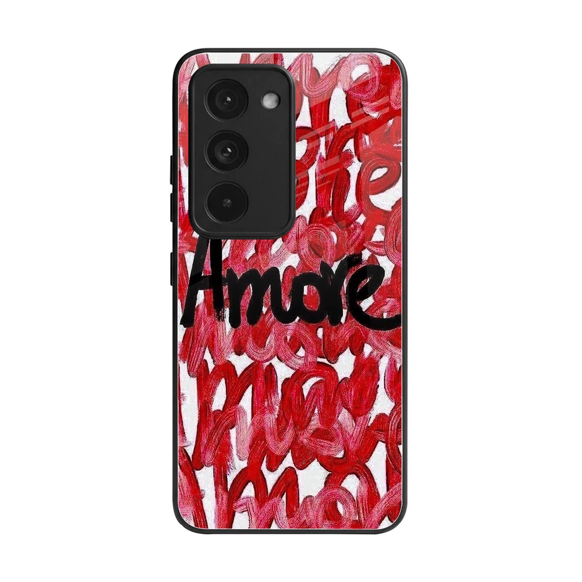Amore back phone cover | glass case for redmi 15 5g