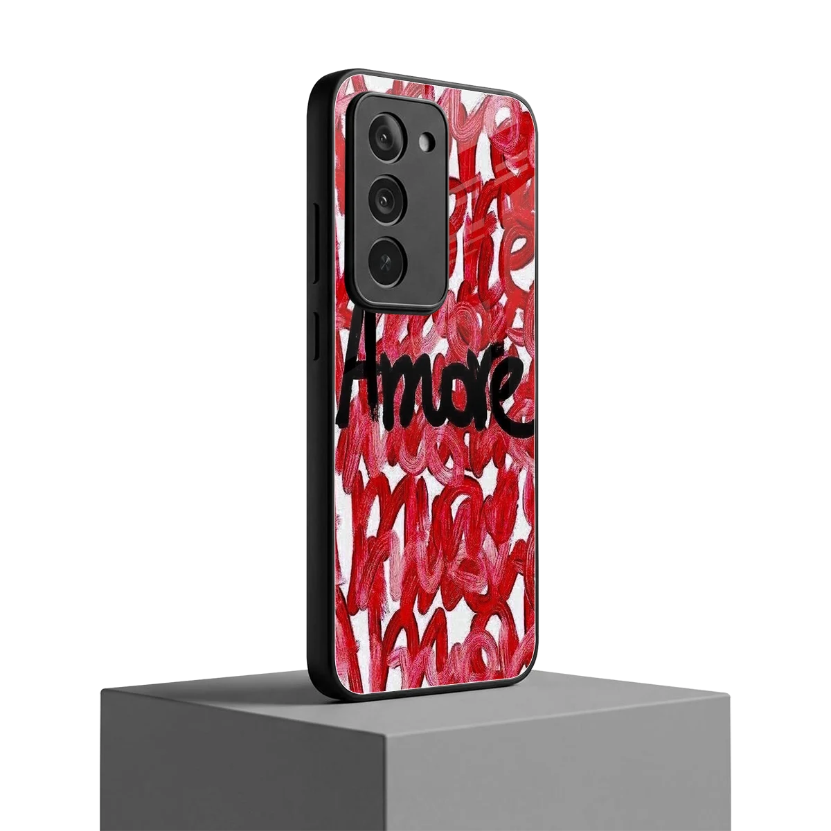 Amore redmi 15 5g mobile cover | shockproof glass phone case