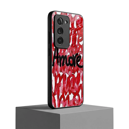 Amore redmi 15 5g mobile cover | shockproof glass phone case
