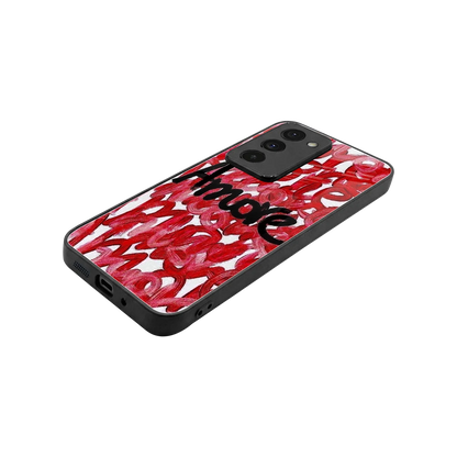 Amore stylish phone case for redmi 15 5g | glossy glass and slim fit
