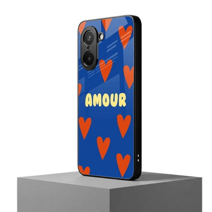 Amour Blue oneplus nord ce5 5g mobile cover | shockproof glass phone case