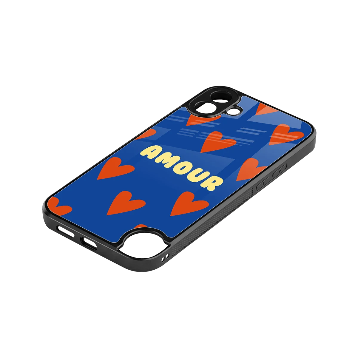 Amour Blue stylish phone case for cmf nothing phone 1 | glossy glass and slim fit