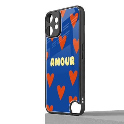 Amour Blue cmf nothing phone 2 pro mobile cover | shockproof glass phone case