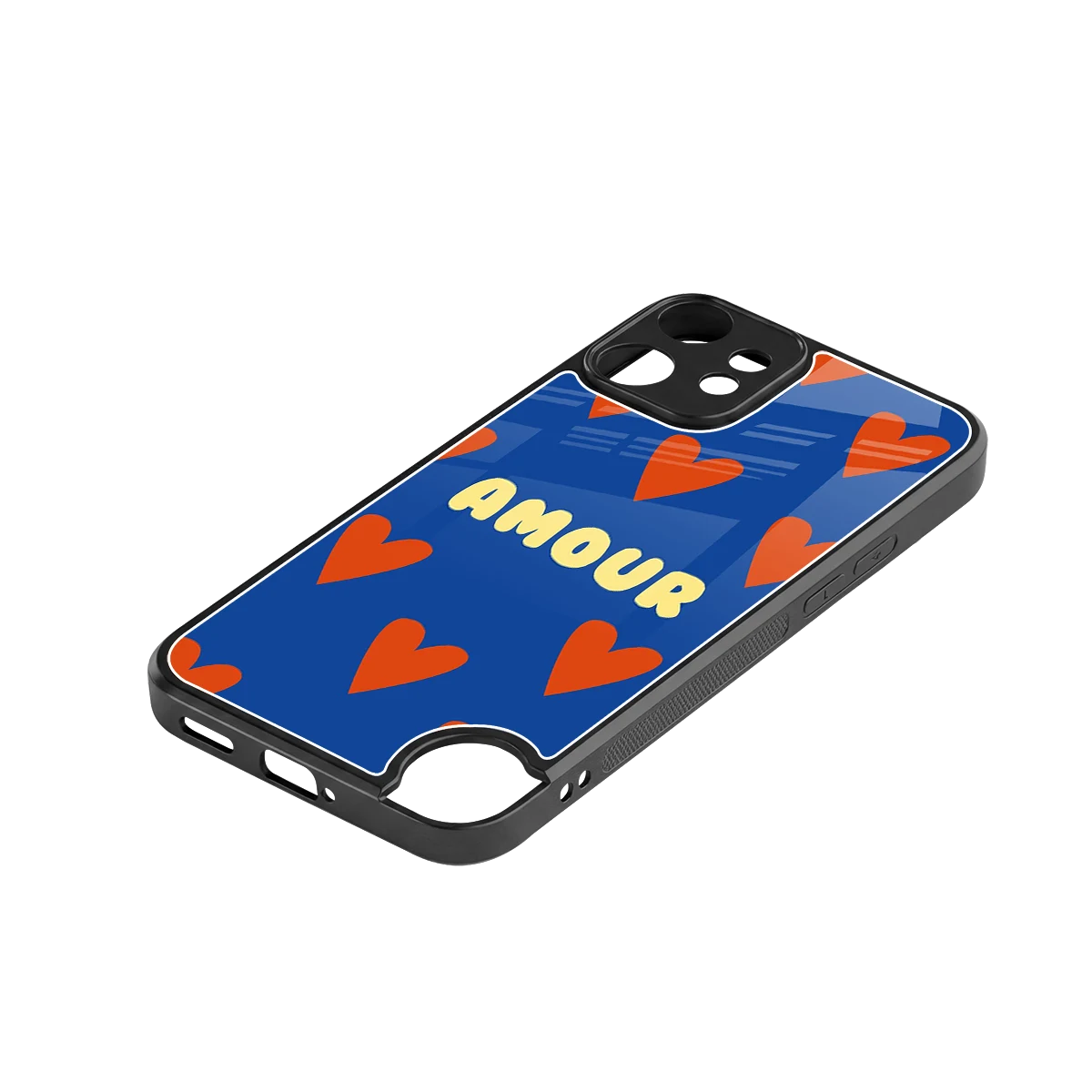 Amour Blue stylish phone case for cmf nothing phone 2 pro | glossy glass and slim fit