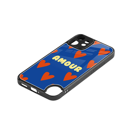 Amour Blue stylish phone case for cmf nothing phone 2 pro | glossy glass and slim fit