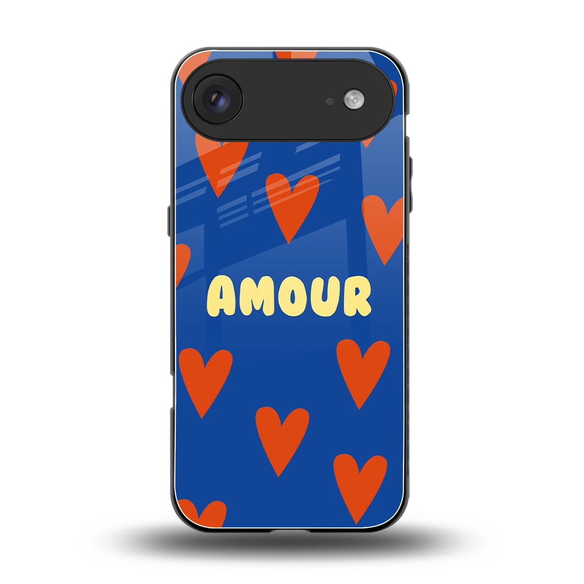 Amour Blue back phone cover | glass case for iphone air