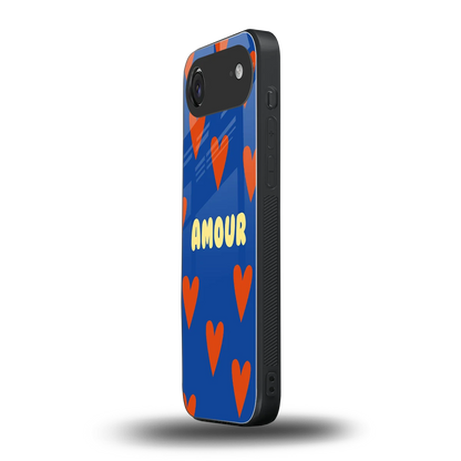 Amour Blue iphone air mobile cover | shockproof glass phone case