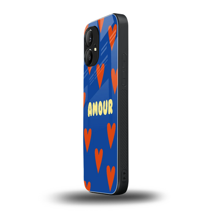 Amour Blue nothing phone 1 mobile cover | shockproof glass phone case