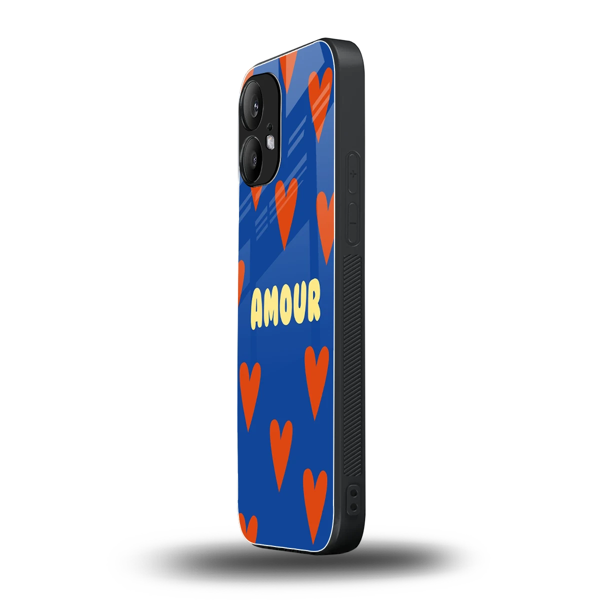 Amour Blue nothing phone 2 mobile cover | shockproof glass phone case