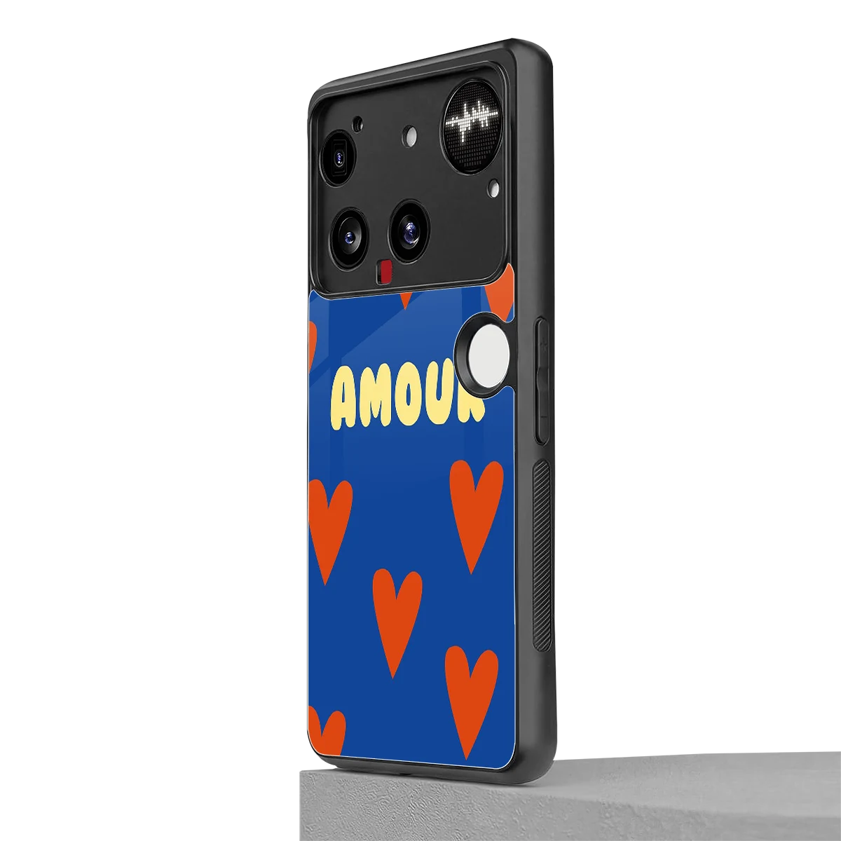 Amour Blue nothing phone 3 mobile cover | shockproof glass phone case