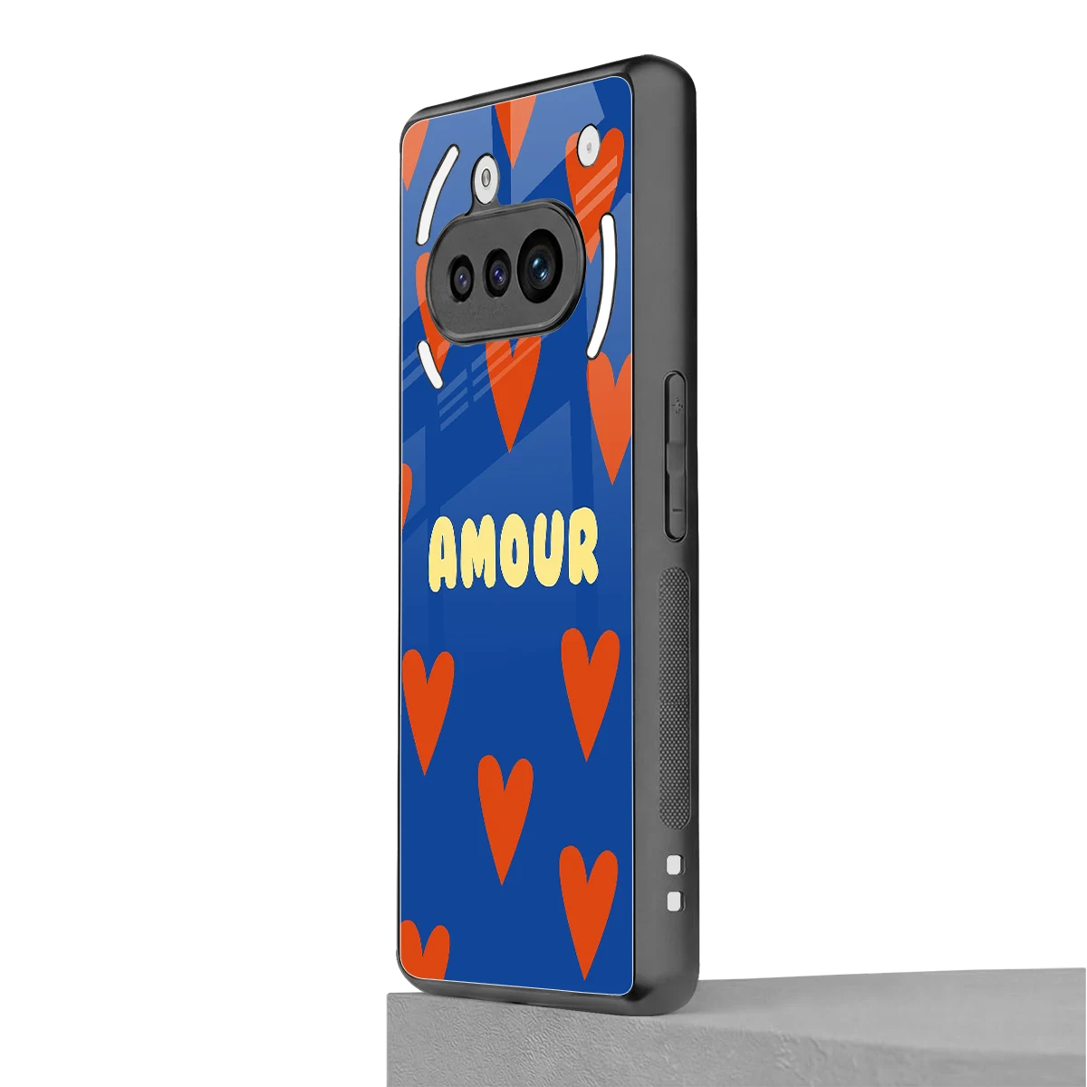 Amour Blue nothing phone 3a mobile cover | shockproof glass phone case