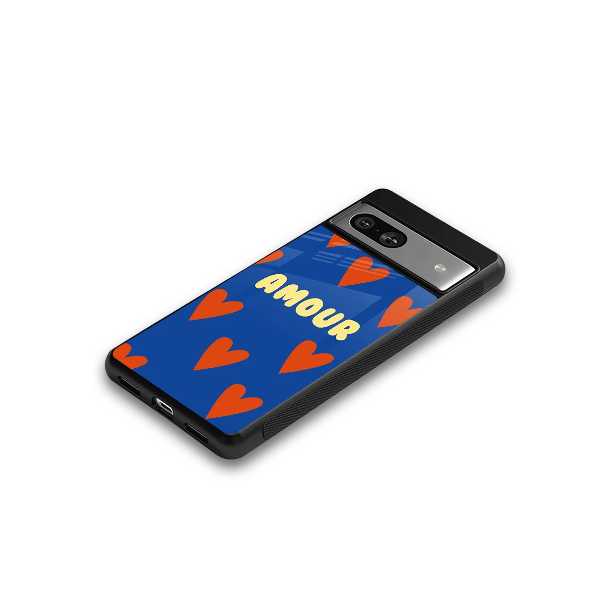 Amour Blue google pixel 7a mobile cover | shockproof glass phone case