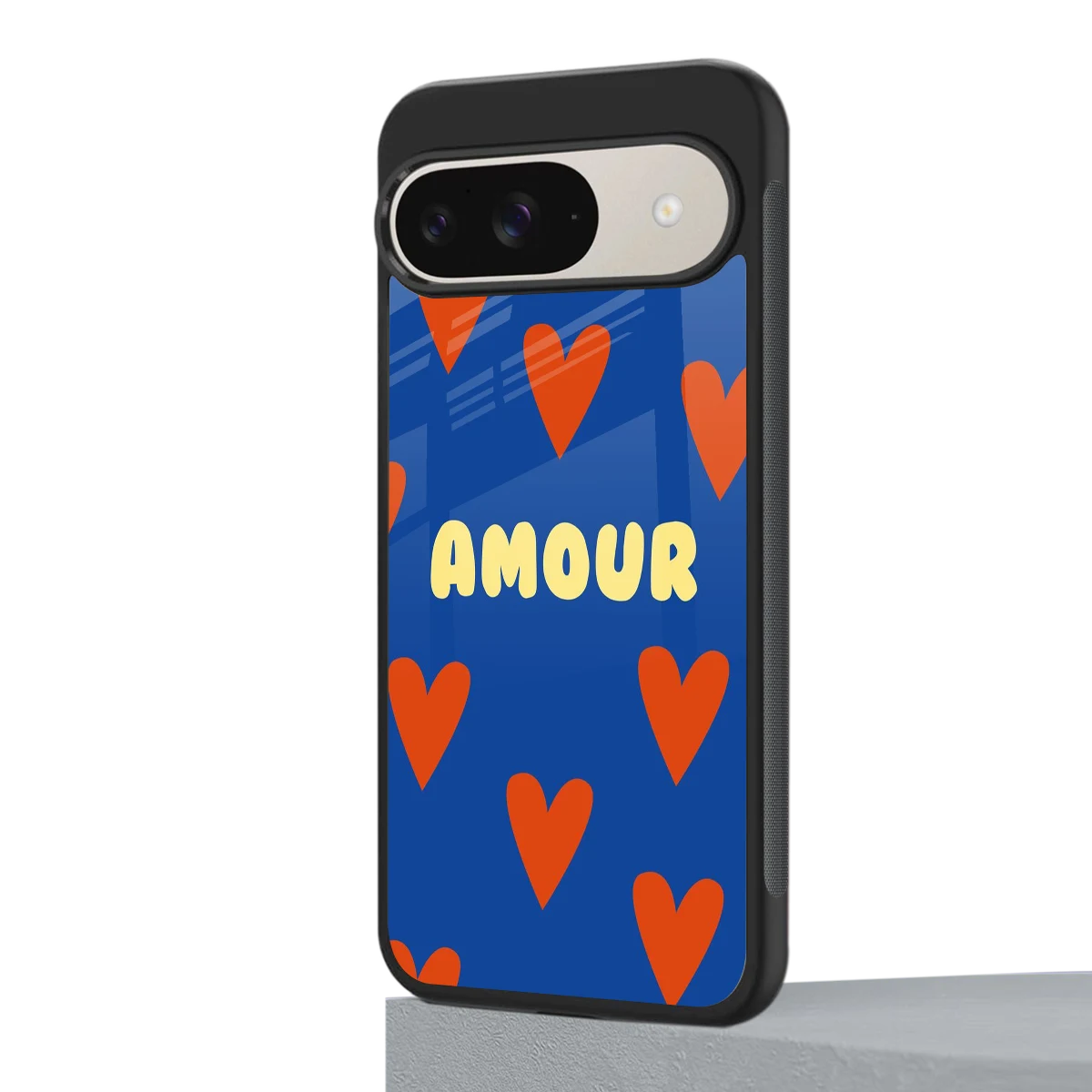 Amour Blue google pixel 9 mobile cover | shockproof glass phone case
