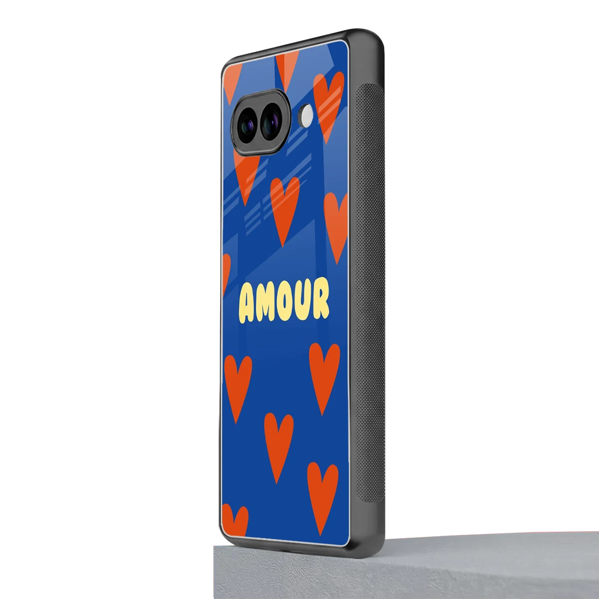 Amour Blue google pixel 10a mobile cover | shockproof glass phone case