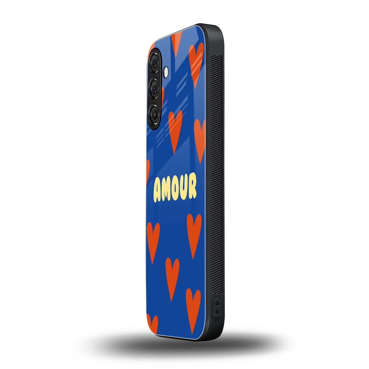 Amour Blue samsung galaxy a37 5g mobile cover | shockproof glass phone case