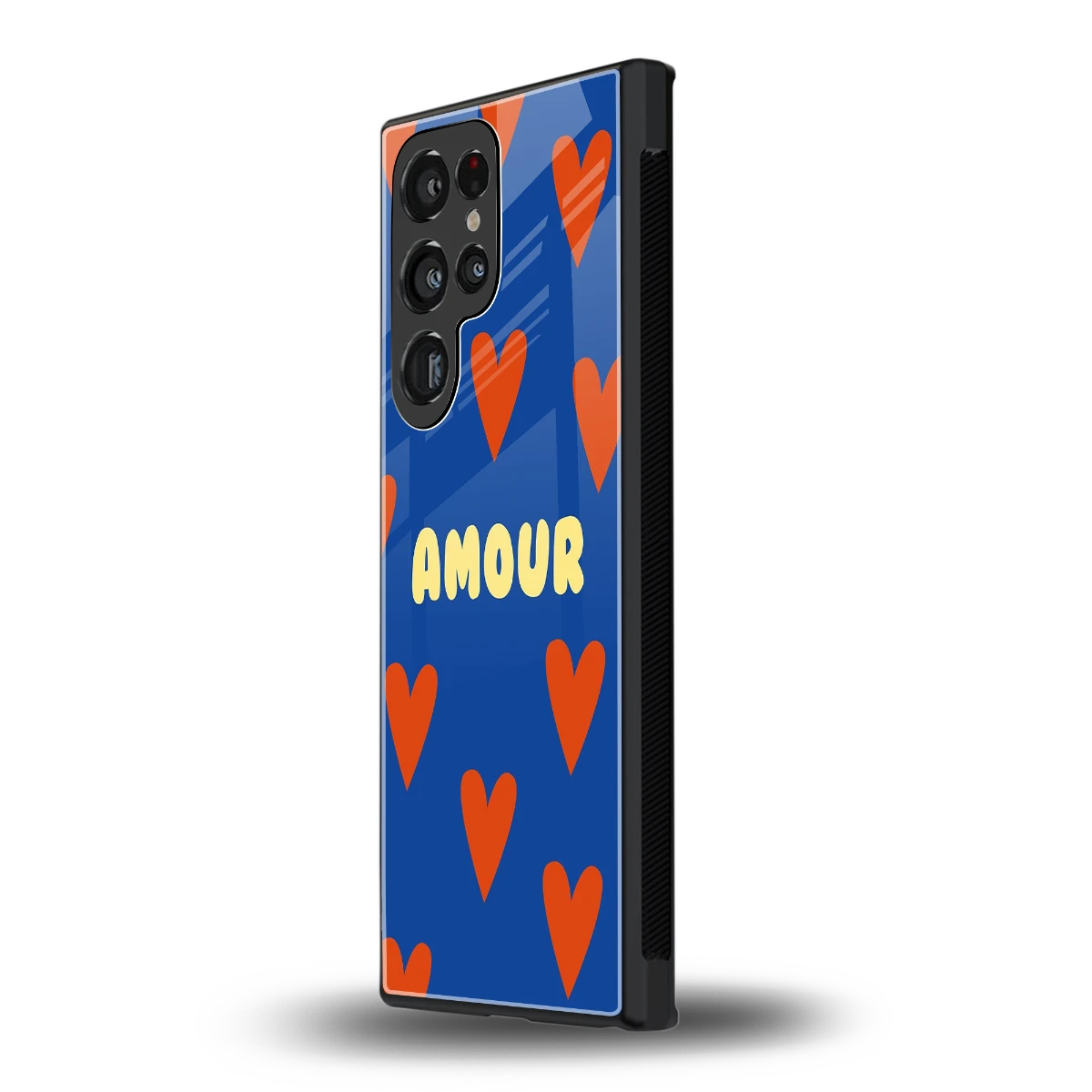 Amour Blue samsung galaxy s23 ultra mobile cover | shockproof glass phone case