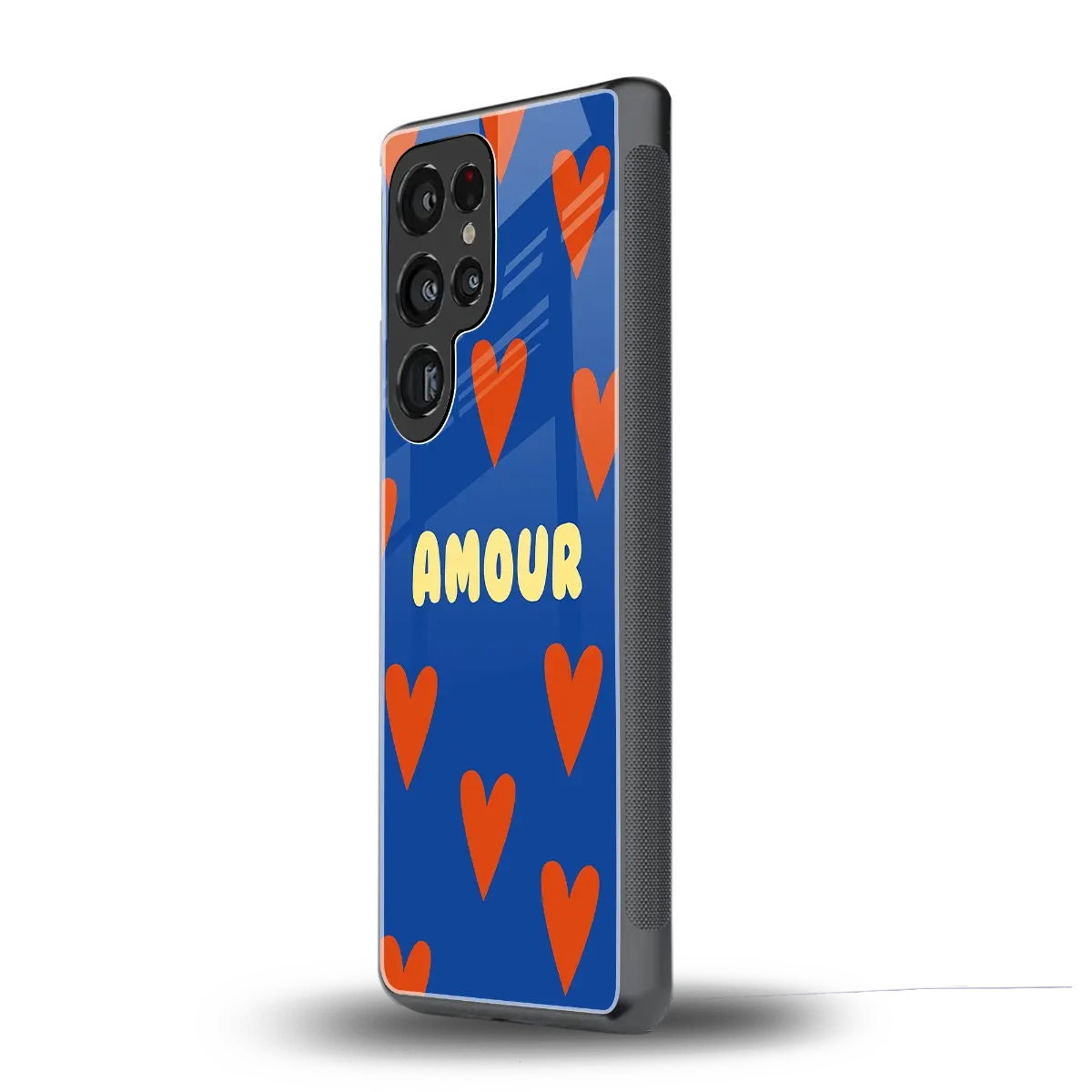Amour Blue samsung galaxy s25 ultra mobile cover | shockproof glass phone case