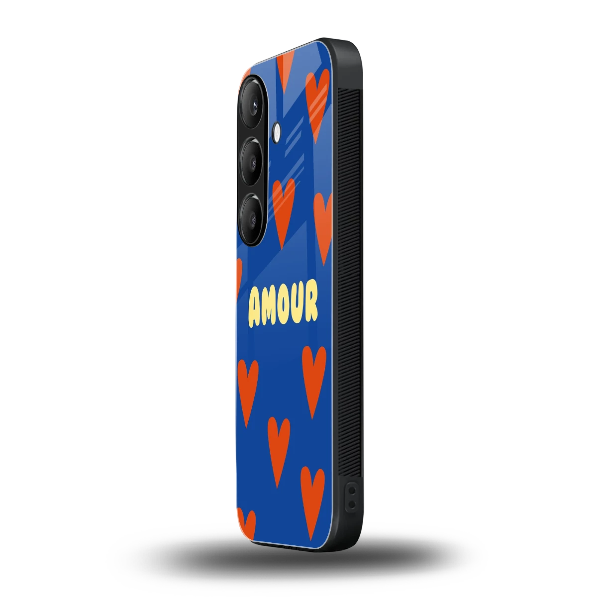 Amour Blue samsung galaxy s24 mobile cover | shockproof glass phone case
