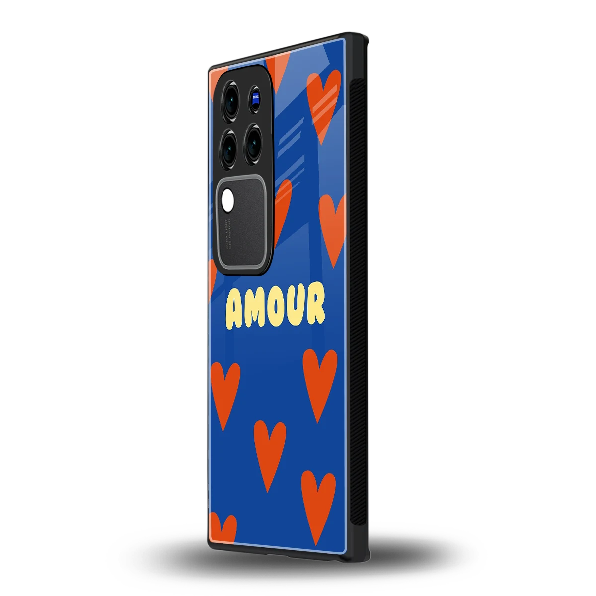Amour Bluevivo v30 pro mobile cover | shockproof glass phone case