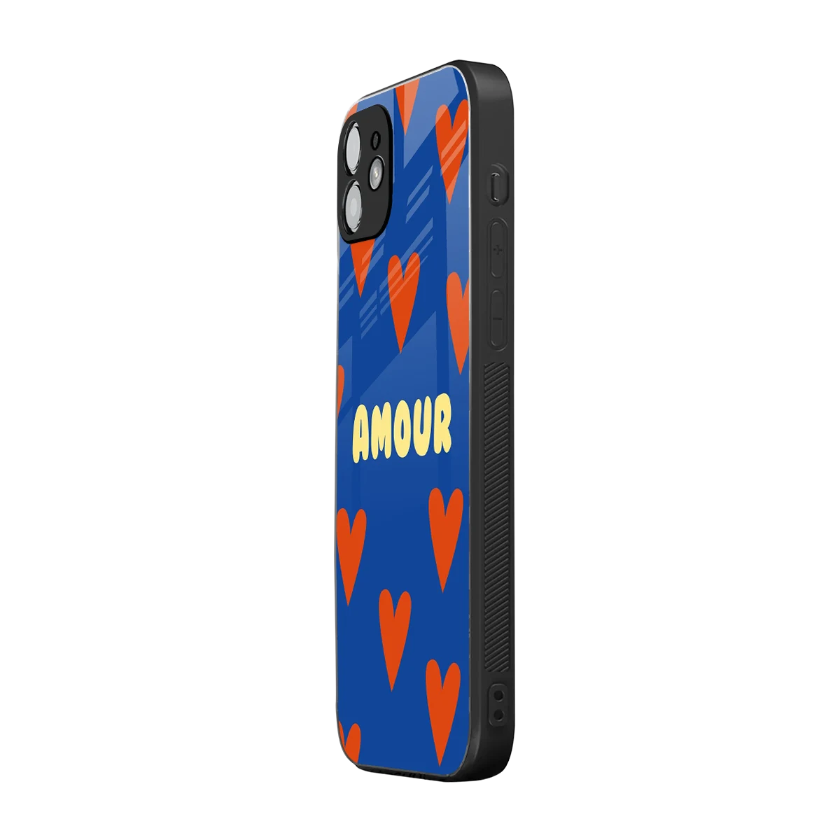 Amour Blue iphone 11 mobile cover | shockproof glass phone case