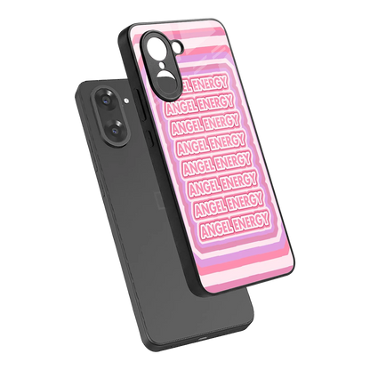 Angel Energy sleek oneplus nord ce5 5g cover with tempered glass back and TPU edges