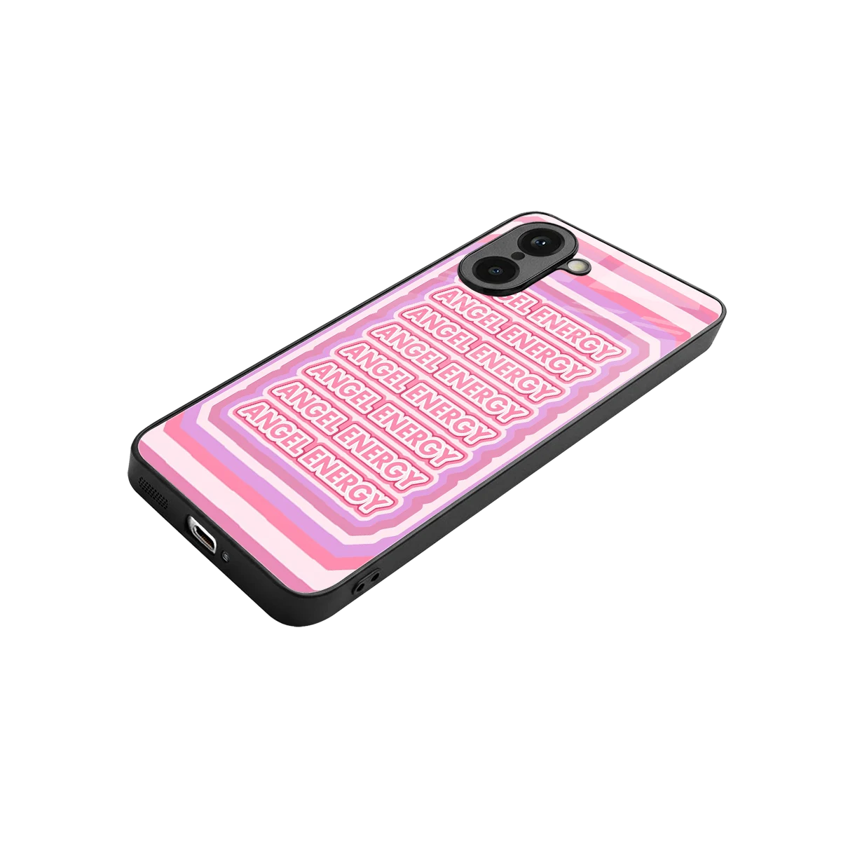 Angel Energy stylish phone case for oneplus nord ce5 5g | glossy glass and slim fit