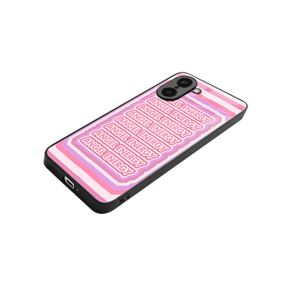 Angel Energy stylish phone case for oneplus nord ce5 5g | glossy glass and slim fit